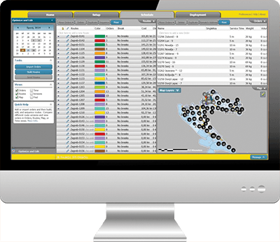 Ensemble for Logistics on desktop