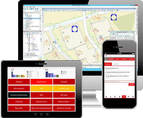 resource management screens