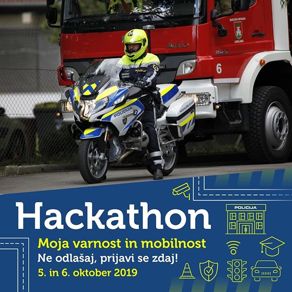 Hachathon 2019 – Moja varnost in mobilnost