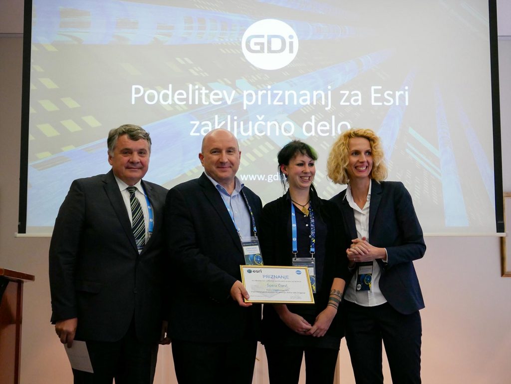 University of Ljubljana Esri award