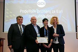 University of Ljubljana Esri award