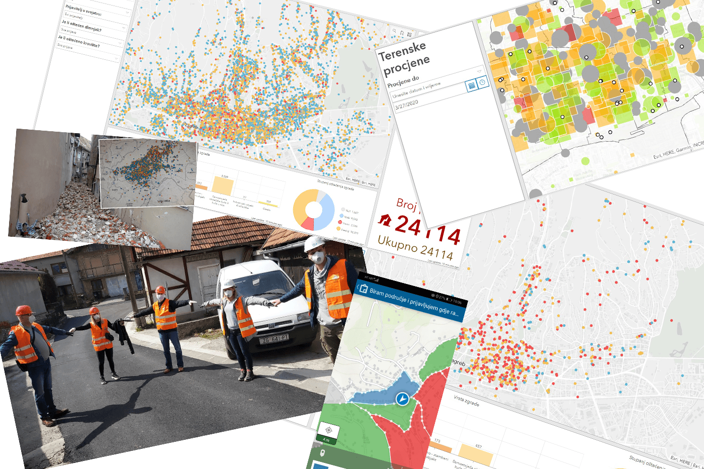 Earthquake dashboards