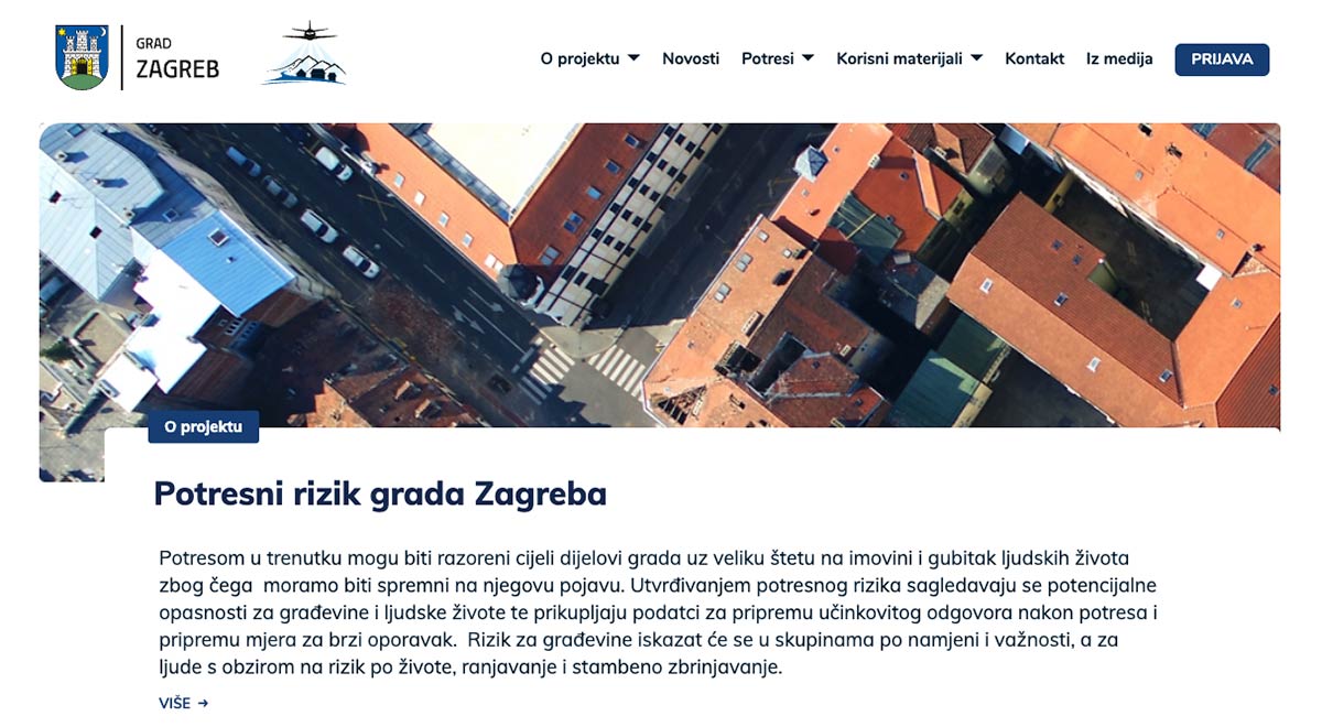 news 30-09-2021-Grad Zagreb website