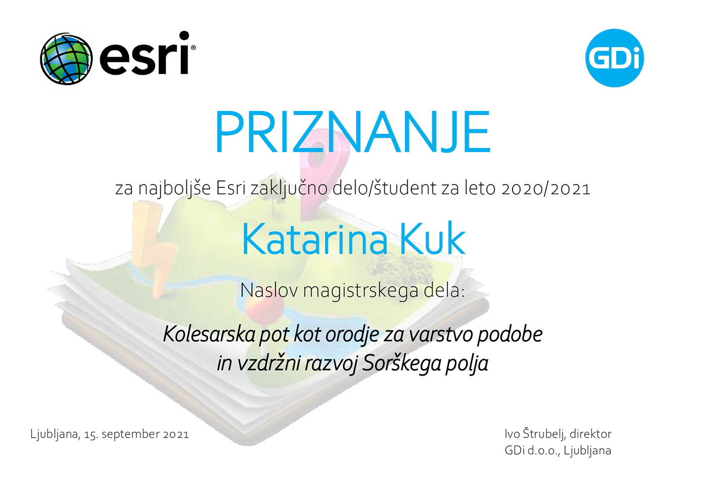4-10-2021- Esri University Award 2020-2021-Katarina K